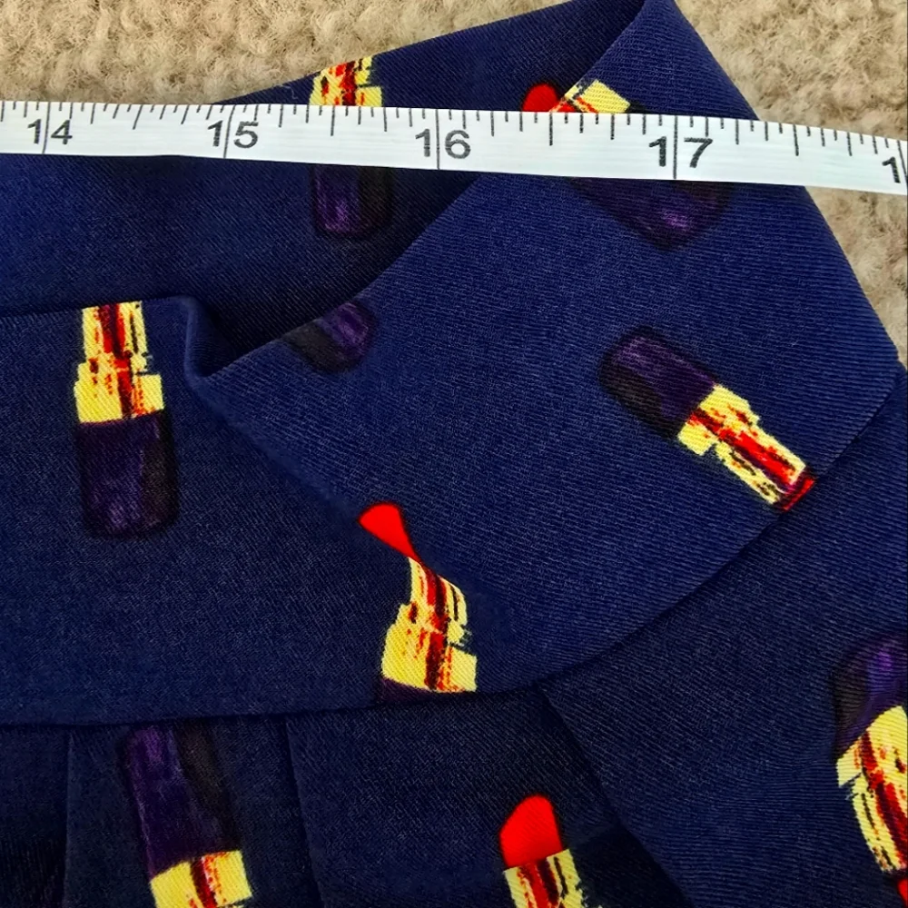 Eva Mendez NY And Company Navy Lipstick Skirt And Top Set - Picture 9 of 9